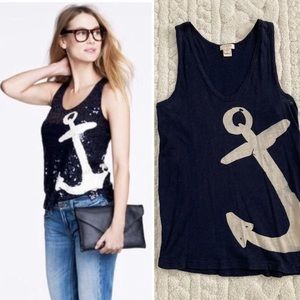 J. Crew Anchor Tank Top